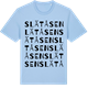 Blue Soul t-shirt med Slätåsen ordlek t-shirt