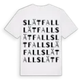 Slätfall ordlek t-shirt