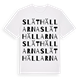 Släthällarna ordlek t-shirt