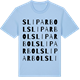 Blue Soul t-shirt med Sliparbol ordlek t-shirt