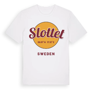 Slottet cirkel t-shirt – ekologisk bomull t-shirt från Pinshirt