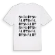 Smålöt ordlek t-shirt