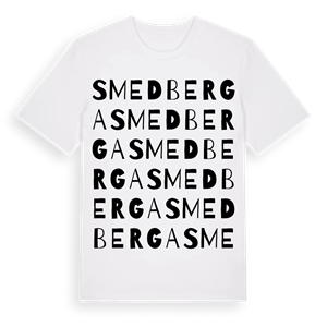 Smedberga ordlek t-shirt – ekologisk bomull t-shirt från Pinshirt