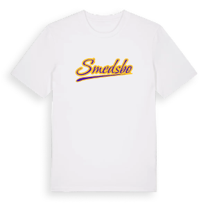Smedsbo baseball t-shirt – ekologisk bomull t-shirt från Pinshirt