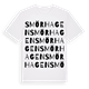 Smörhagen ordlek t-shirt