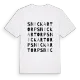 Snickartorp ordlek t-shirt