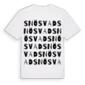 Snösvad ordlek t-shirt