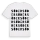 Söder ordlek t-shirt