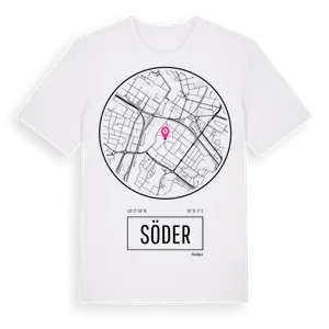 Söder t-shirt – ekologisk bomull t-shirt från Pinshirt