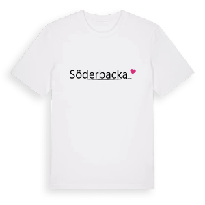 Söderbacka hjärta t-shirt – ekologisk bomull t-shirt från Pinshirt