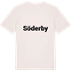 Vintage White t-shirt med Söderby fetstil t-shirt