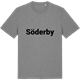 Mid Heather Gray t-shirt med Söderby fetstil t-shirt