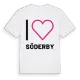 Jag älskar Söderby t-shirt stort tryck
