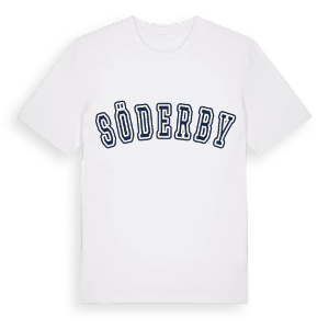 Söderby college t-shirt – ekologisk bomull t-shirt från Pinshirt