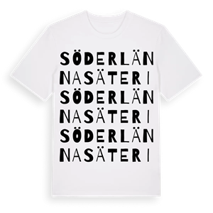 Söderlänna säteri ordlek t-shirt – ekologisk bomull t-shirt från Pinshirt