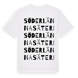Söderlänna säteri ordlek t-shirt – ekologisk bomull t-shirt från Pinshirt