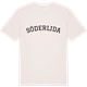 Vintage White t-shirt med Söderlida böjd t-shirt