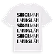 Södermanlands län ordlek t-shirt
