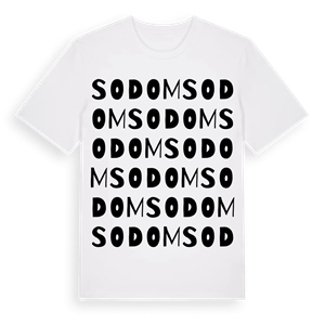 Sodom ordlek t-shirt – ekologisk bomull t-shirt från Pinshirt