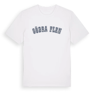 Södra Flen college t-shirt – ekologisk bomull t-shirt från Pinshirt