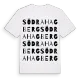 Södra Hagberg ordlek t-shirt