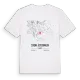 Södra Östermalm karta t-shirt