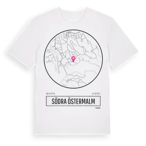 Södra Östermalm t-shirt – ekologisk bomull t-shirt från Pinshirt