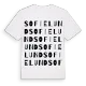 Sofielund ordlek t-shirt