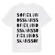 White t-shirt med Sofielunds Skans ordlek t-shirt
