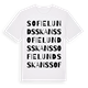 Sofielunds skans ordlek t-shirt