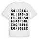 Solberga ordlek t-shirt