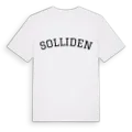 Solliden böjd t-shirt