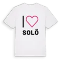 Jag älskar Solö t-shirt stort tryck