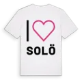 Jag älskar Solö t-shirt stort tryck