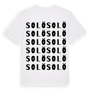 Solö ordlek t-shirt – ekologisk bomull t-shirt från Pinshirt