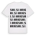 Solsborg ordlek t-shirt