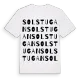 Solstugan ordlek t-shirt