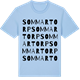 Blue Soul t-shirt med Sommartorp ordlek t-shirt