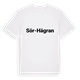 Sör-Hägran fetstil t-shirt