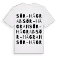 Sör-Hägran ordlek t-shirt