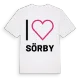 Jag älskar Sörby t-shirt stort tryck