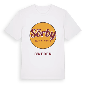 Sörby cirkel t-shirt – ekologisk bomull t-shirt från Pinshirt