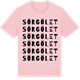 Pink Cotton t-shirt med Sörgölet ordlek t-shirt