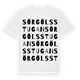 Sörgölsstugan ordlek t-shirt