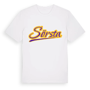 Sörsta baseball t-shirt – ekologisk bomull t-shirt från Pinshirt