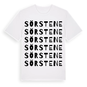 Sörstene ordlek t-shirt – ekologisk bomull t-shirt från Pinshirt