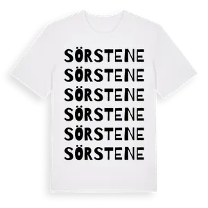 Sörstene ordlek t-shirt – ekologisk bomull t-shirt från Pinshirt
