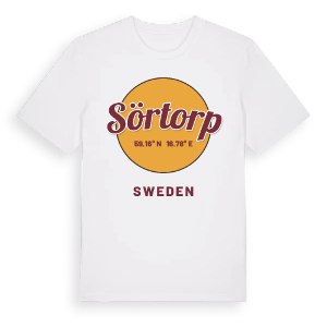 Sörtorp cirkel t-shirt – ekologisk bomull t-shirt från Pinshirt