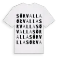 Sörvalla ordlek t-shirt