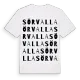 Sörvalla ordlek t-shirt